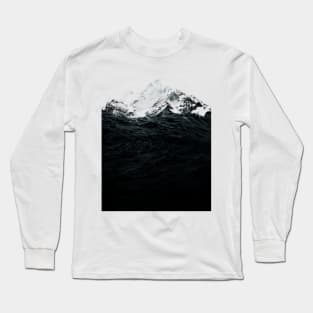 Those Waves Where Like Mountains Long Sleeve T-Shirt